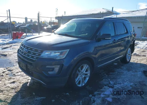 2016 Ford Explorer Xlt z USA, uszkodzony, nr VIN 1FM5K8D89GGD23670